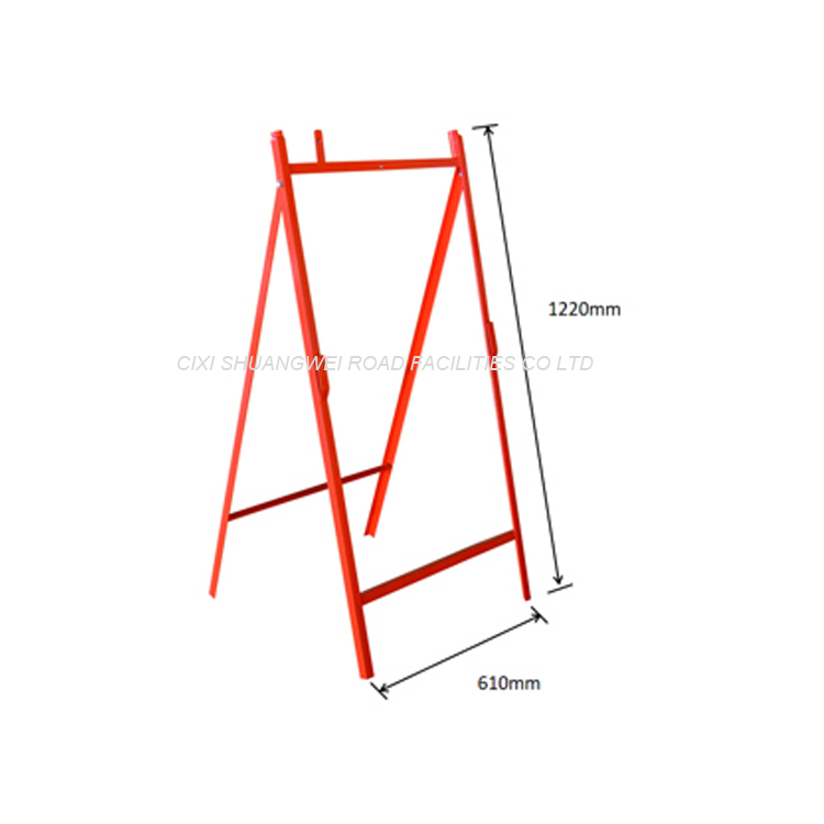 Orange Sign Stand A-Frame