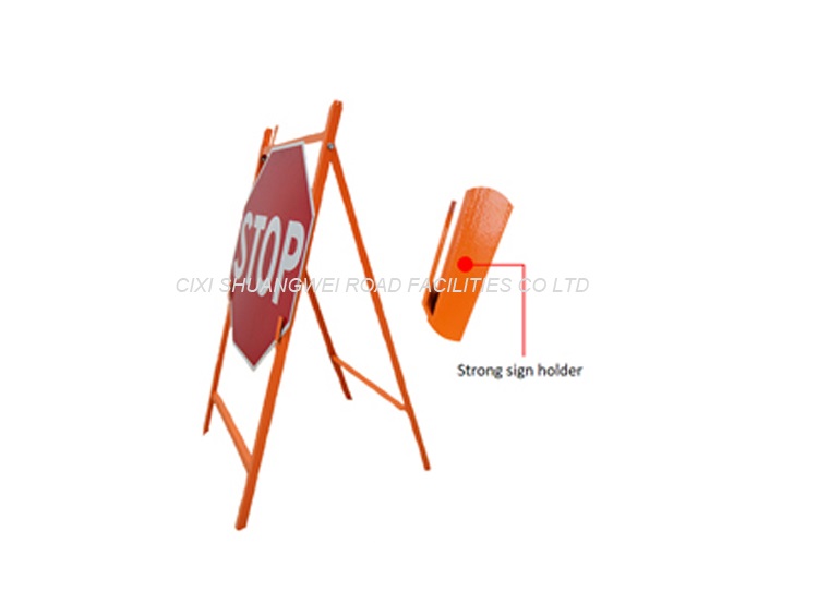 Orange Sign Stand A-Frame