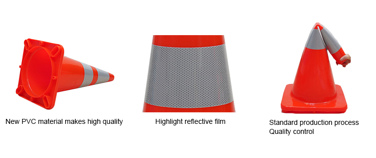 Orange Safety Traffic Cones