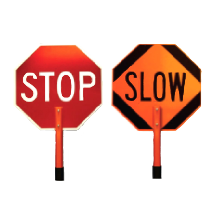 Stop Slow Sign