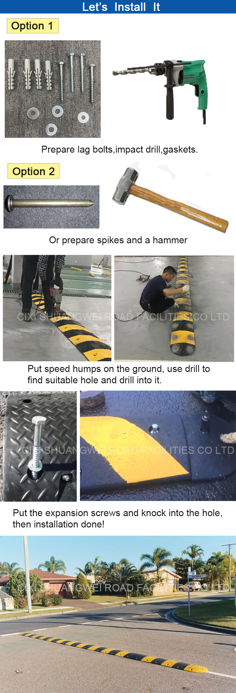 Speed bumps