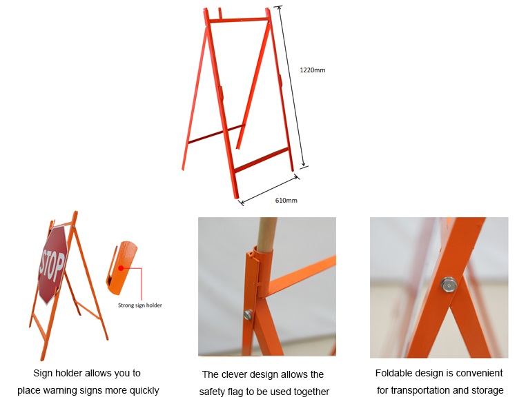 Folding A Frame Sign Stand, A Frame Quad Sign Stand