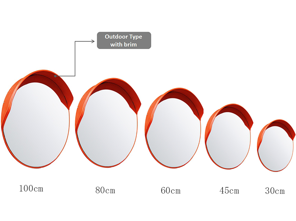 120cm Traffic Convex Mirror