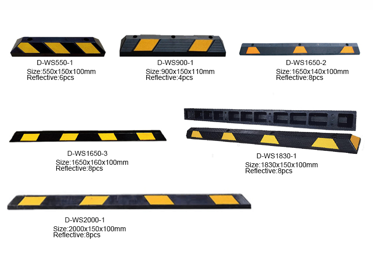 550mm Wheel Stopper For Parking Lots