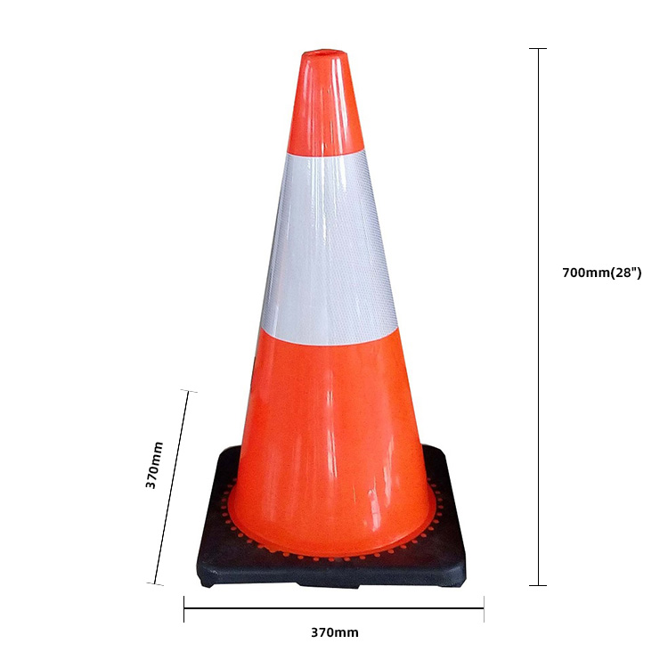 PVC Black Base Cone