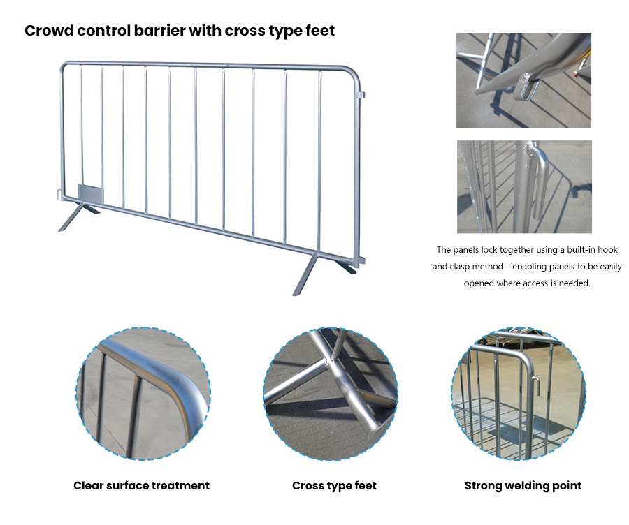 Crowd Control Barriers