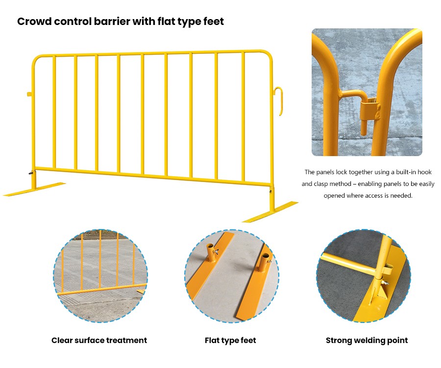 Event Crowd Control Barrier