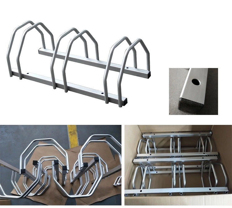 3 Bike Steel Parking Stand