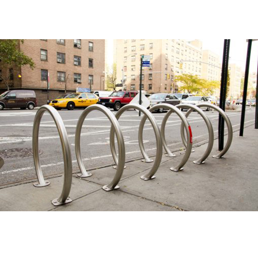 Round Bicycle Storage Organizer Stand