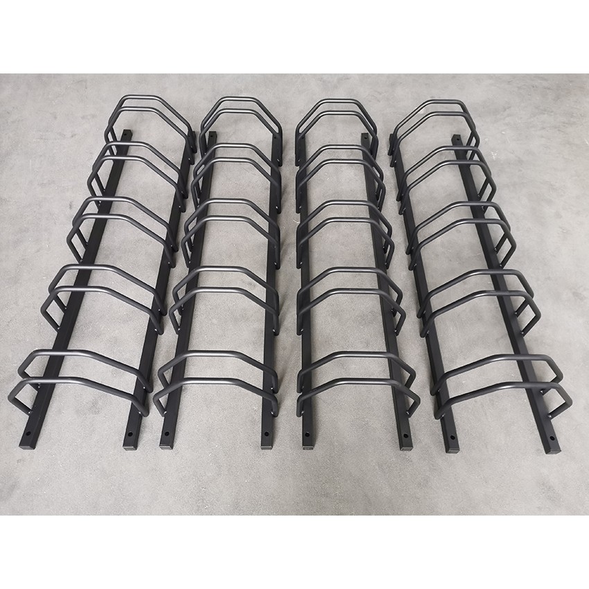 Black Steel 5 Bike Rack