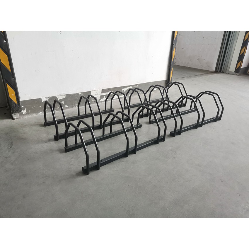 Black 3 Bike Storage Rack