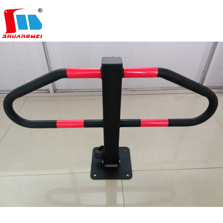 Parking Lock Stand With 3pcs Red Reflective