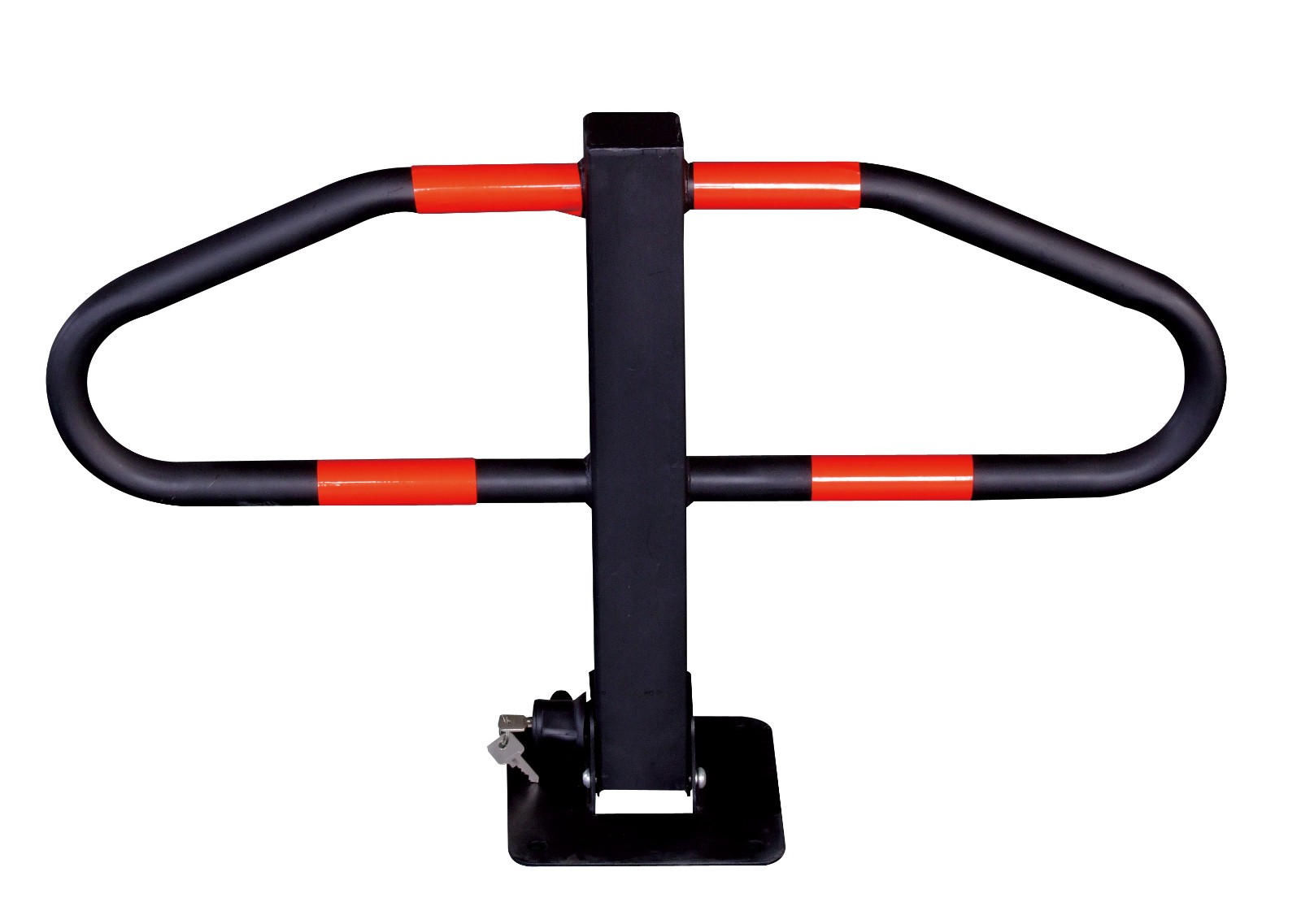 Parking Lock Stand With 3pcs Red Reflective