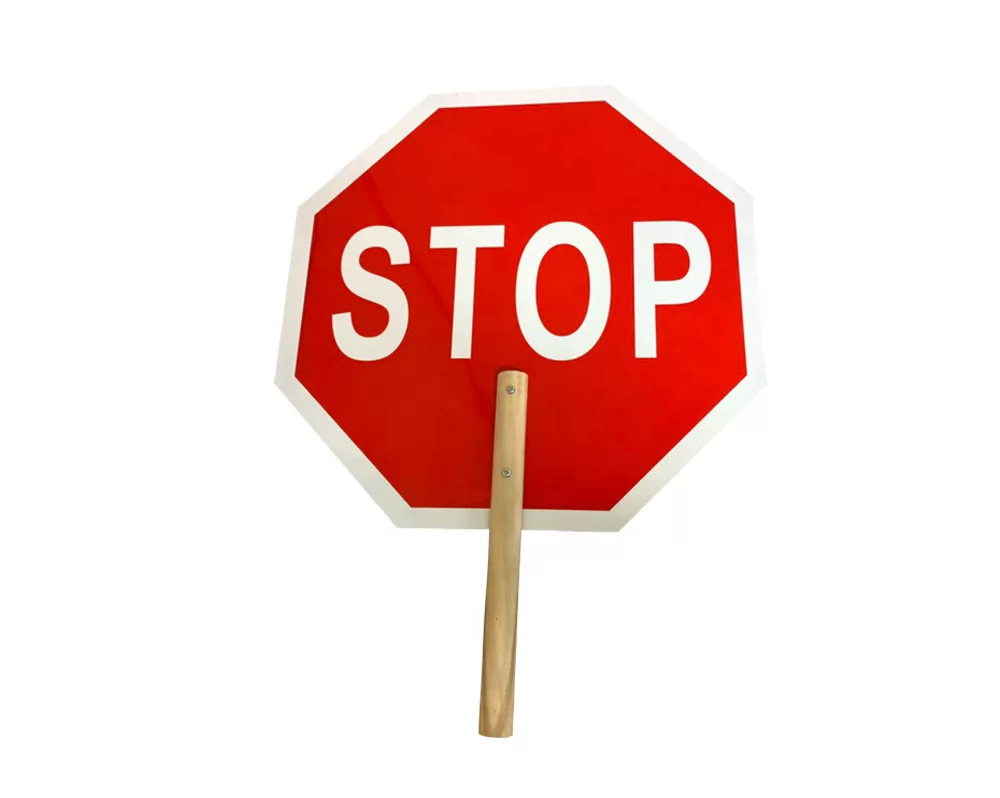 Stop Slow Sign