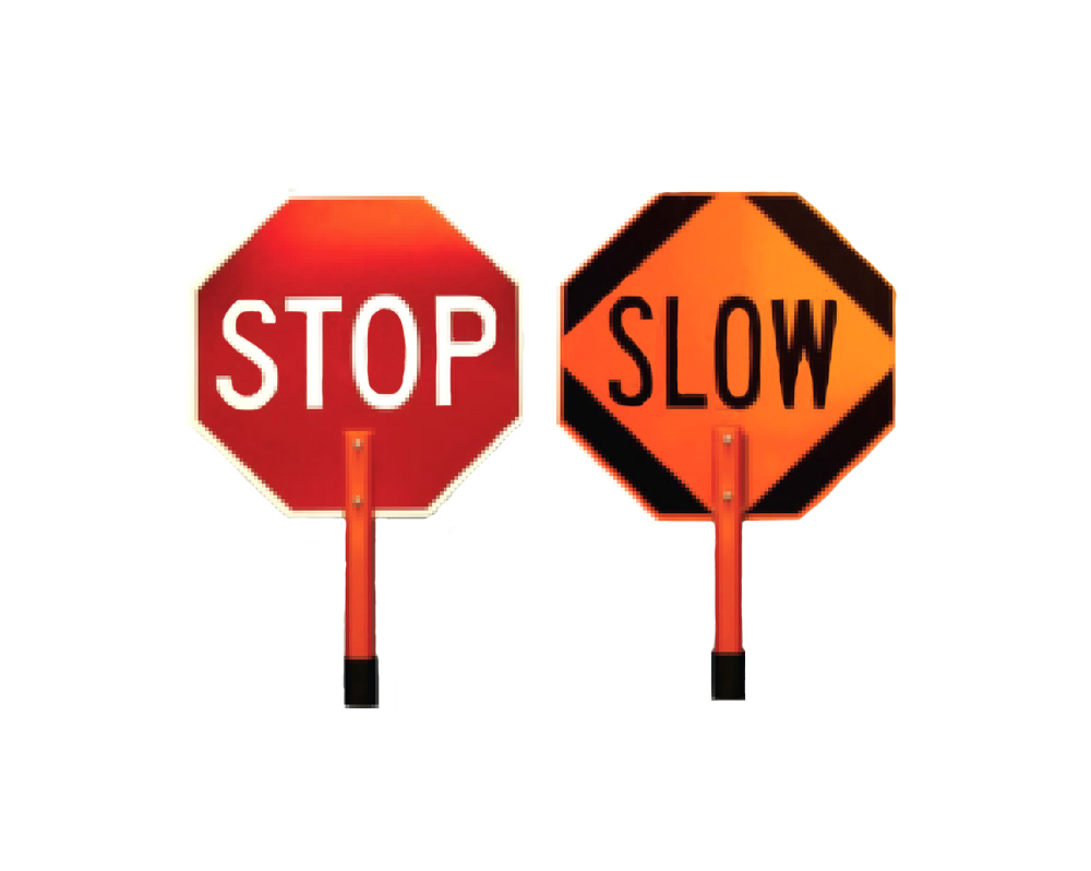 Stop Slow Sign