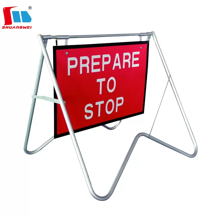 Safety Sign Swing Stand Frame
