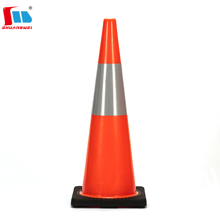 900mm(36") Black Base Road Safety Cones