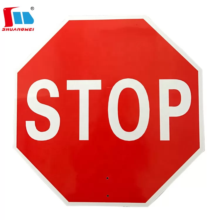 Stop Slow Sign