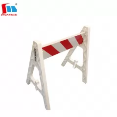 A Frame Plastic Barricade