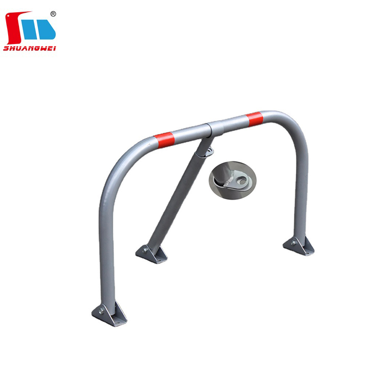 High Strength Lock Barrier M Shape Steel Manual Car Parking Lock