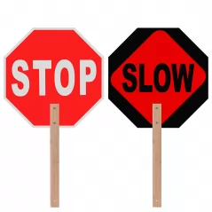 Stop Slow Sign