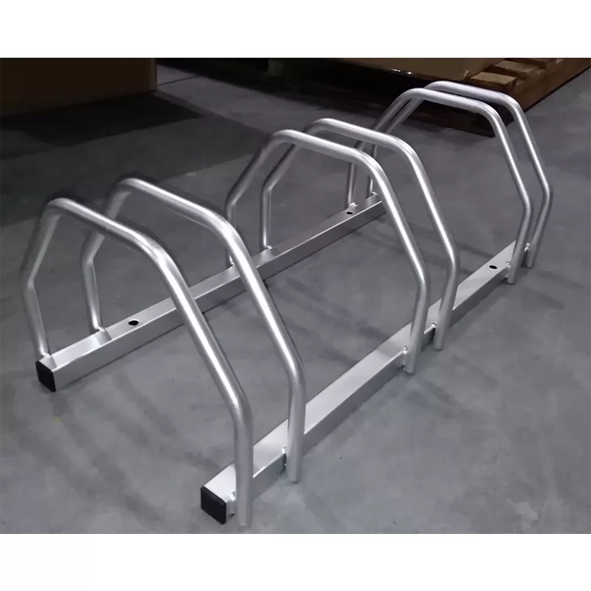 3 Bike Steel Parking Stand