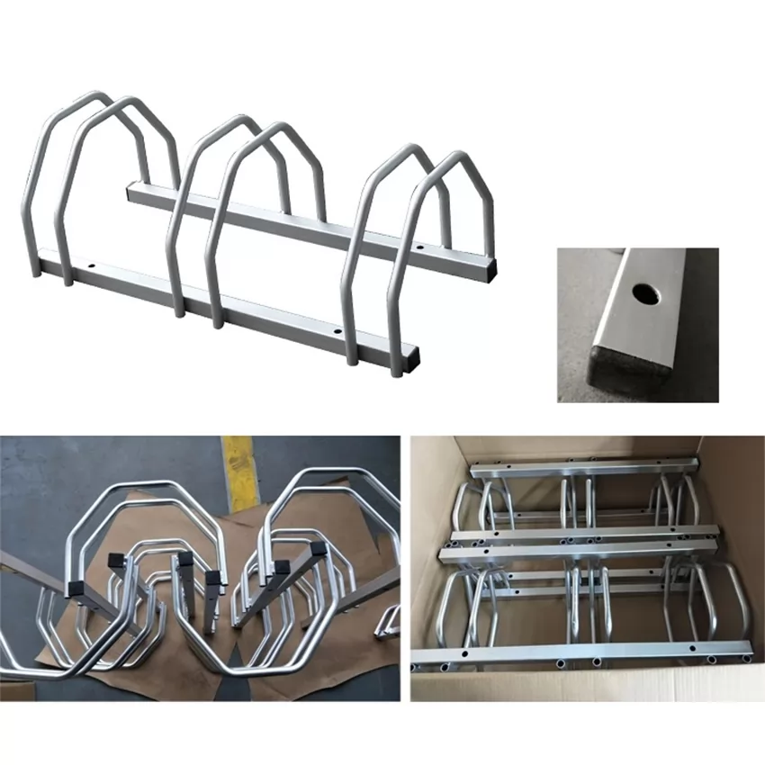 3 Bike Steel Parking Stand