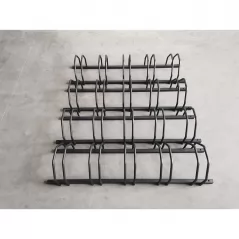 Black Steel 5 Bike Rack