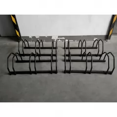 Black 3 Bike Storage Rack