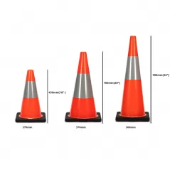 Traffic Warning PVC Safety Cones