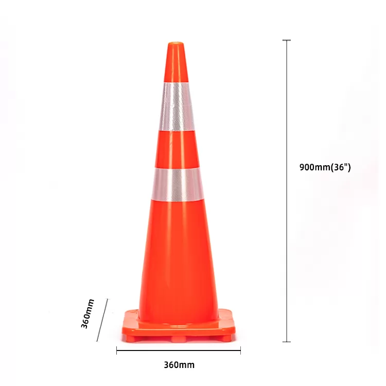900mm Orange Construction Cones