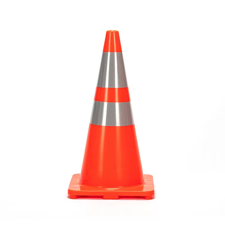 28" PVC Orange Safety Traffic Cones