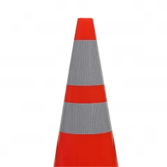 28" PVC Orange Safety Traffic Cones