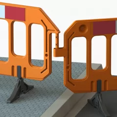 Plastic Crowd Control Barrier